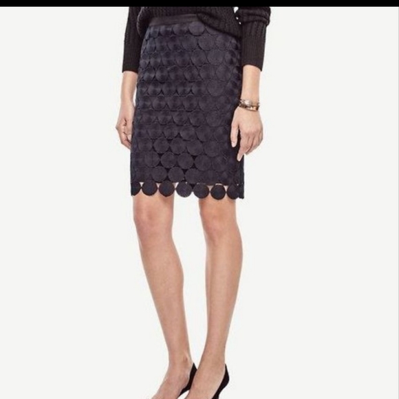 COPY - Ann Taylor factory classy navy blue skirt size 4 - Picture 12 of 12